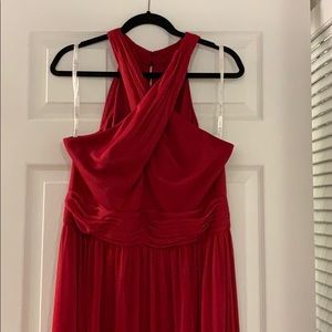 David’s bridal bridesmaid dress